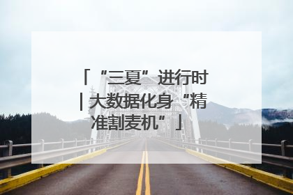 “三夏”进行时｜大数据化身“精准割麦机”