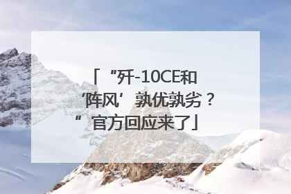 “歼-10CE和‘阵风’孰优孰劣？”官方回应来了