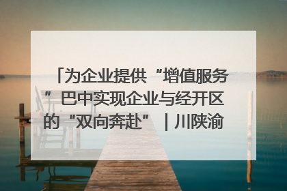 为企业提供“增值服务”巴中实现企业与经开区的“双向奔赴”｜川陕渝网络名人巴中行