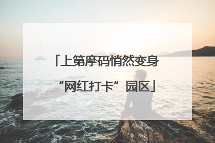 上第摩码悄然变身“网红打卡”园区