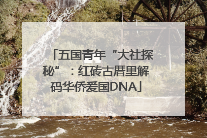 五国青年“大社探秘”：红砖古厝里解码华侨爱国DNA