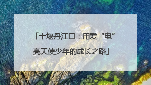 十堰丹江口：用爱“电”亮天使少年的成长之路