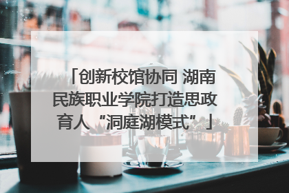 创新校馆协同 湖南民族职业学院打造思政育人“洞庭湖模式”