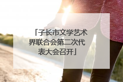子长市文学艺术界联合会第二次代表大会召开