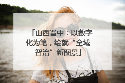 山西晋中：以数字化为笔，绘就“全域智治”新图景