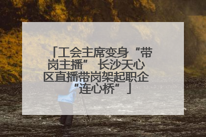 工会主席变身“带岗主播” 长沙天心区直播带岗架起职企“连心桥”
