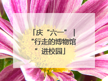 庆“六一”｜“行走的博物馆”进校园