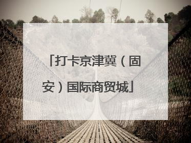 打卡京津冀（固安）国际商贸城