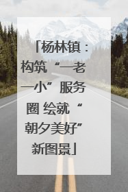 杨林镇：构筑“一老一小”服务圈 绘就“朝夕美好”新图景