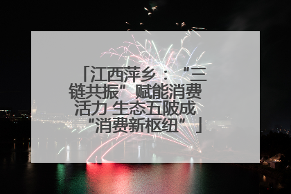 江西萍乡：“三链共振”赋能消费活力 生态五陂成“消费新枢纽”