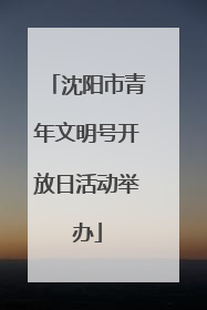 沈阳市青年文明号开放日活动举办