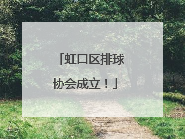 虹口区排球协会成立！