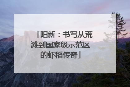阳新：书写从荒滩到国家级示范区的虾稻传奇