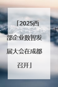 2025西部企业数智发展大会在成都召开