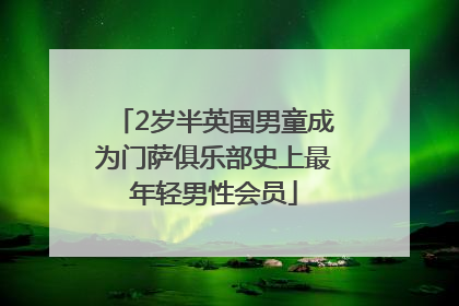 2岁半英国男童成为门萨俱乐部史上最年轻男性会员